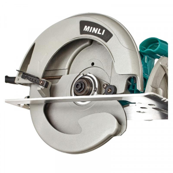Пила дисковая MINLI 56418 (D 210 мм/25,4-30 мм, 5200 об/мин, рез 75,5 мм,1800 Вт)