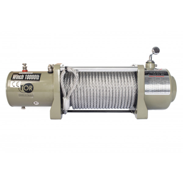 Лебедка автомобильная Tor ЛА S10000 г/п 4536 кг 28 м 12V